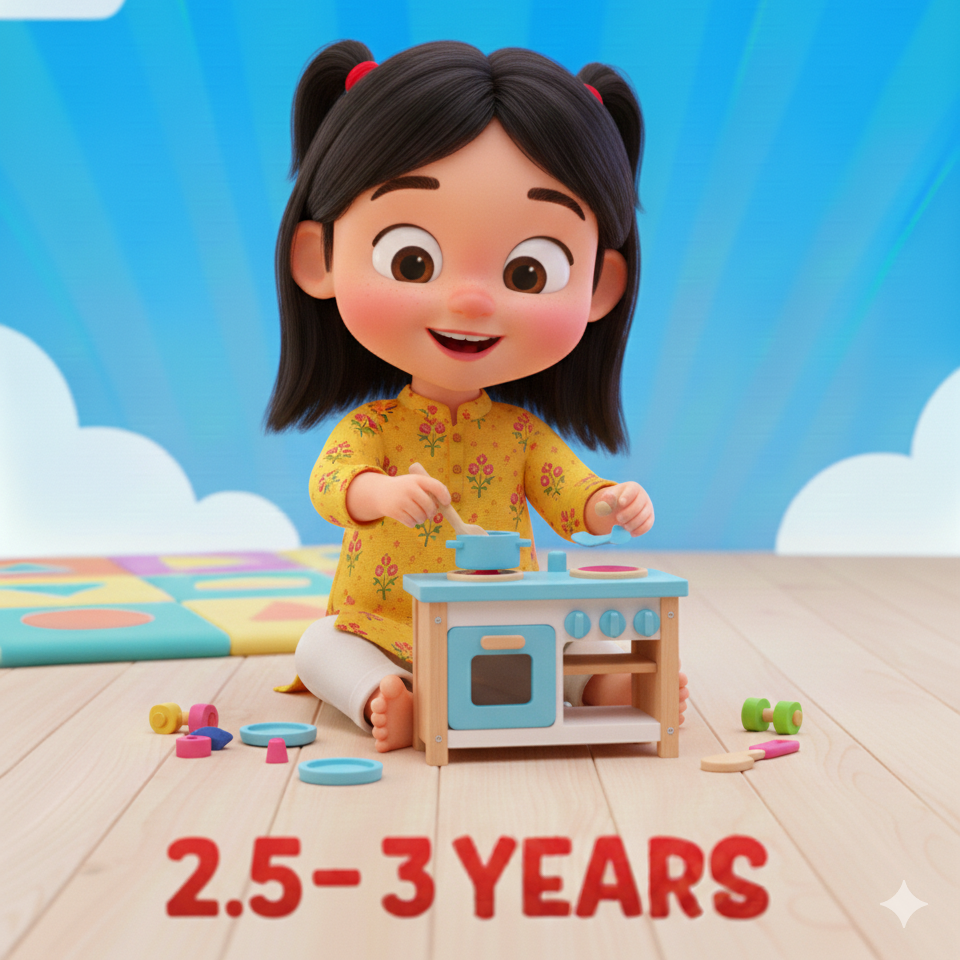 The Socializer (2.5 – 3 Years)