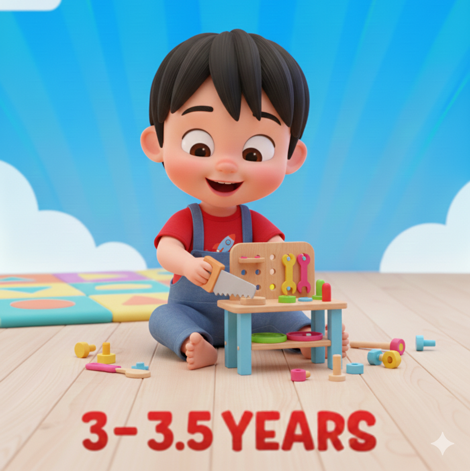 The Thinker (3 – 3.5 Years)